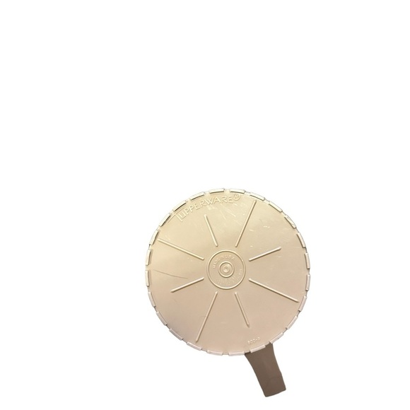 Tupperware Vintage Tan Push Button Putcher - Picture 3 of 4